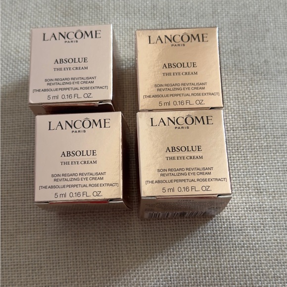 Lancome Other - Lancome absolue eye revitalizing Cream set x4